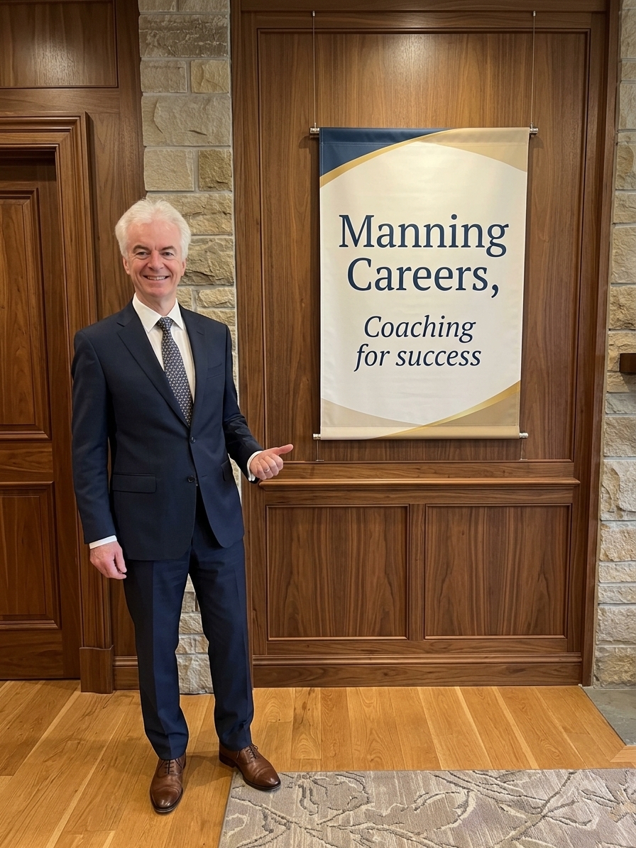 Portrait of Roger Manning, founder of Manning Careers Ltd